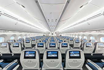 image of seats on an airplane