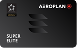 Aeroplan super elite status card