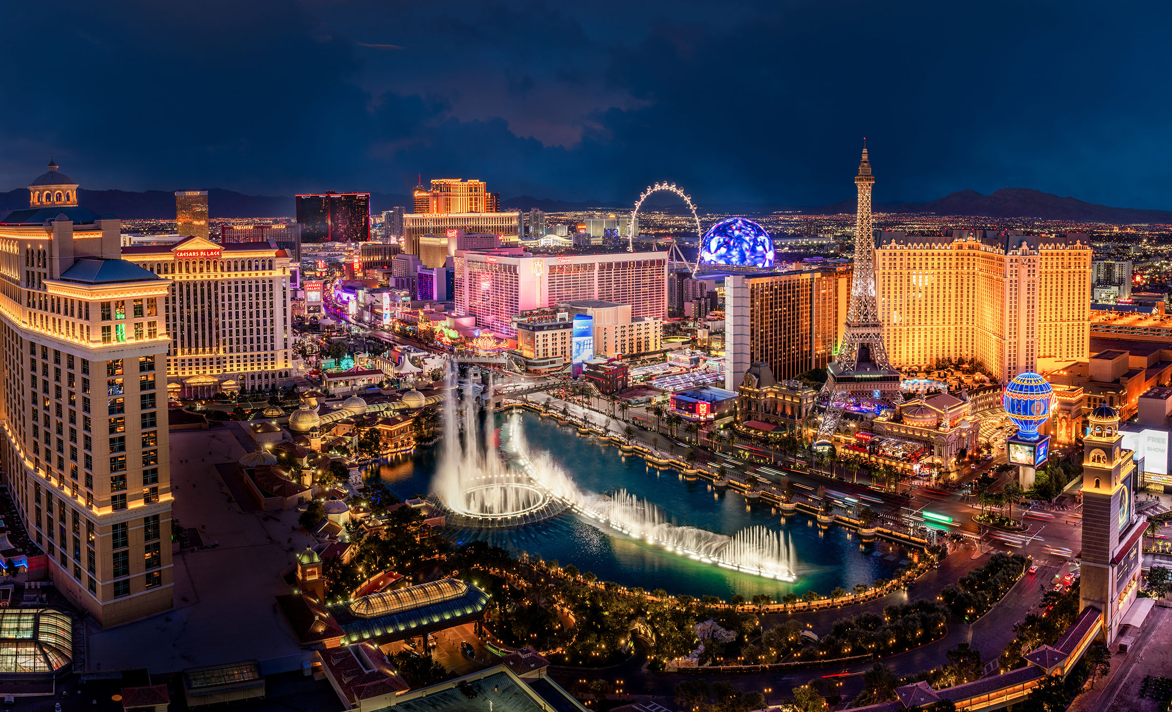 Flamingo High Roller Sphere