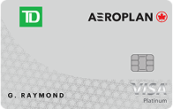 TD<sup>®</sup> Aeroplan<sup>®</sup> Visa Platinum<sup>*</sup> Card