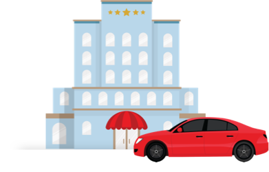 Book hotels and car rentals with points