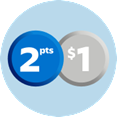 Earn World of Hyatt Points icon
