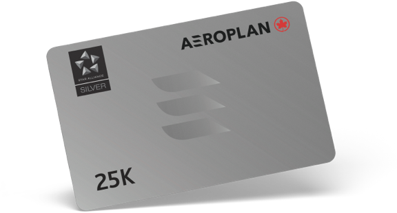 25k Aeroplan member card image