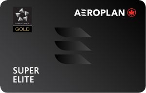 Super Elite Aeroplan member card image
