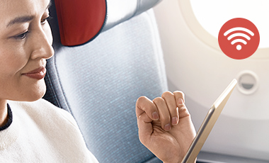 Air Canada Wi-Fi onboard