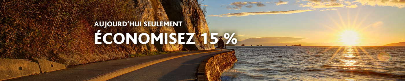 Profitez d’un rabais additionnel sur les vols au Canada, pour des destinations soleil et les É.-U.