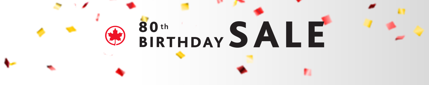 Air Canada’s 80th Birthday