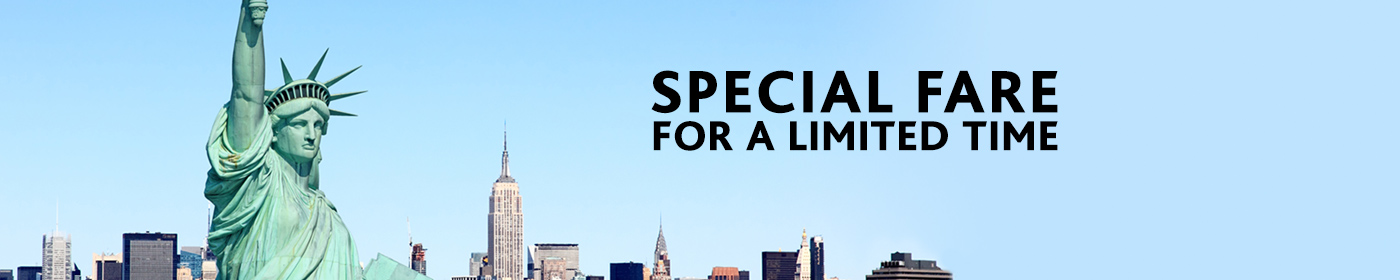 Special fare for limited time!