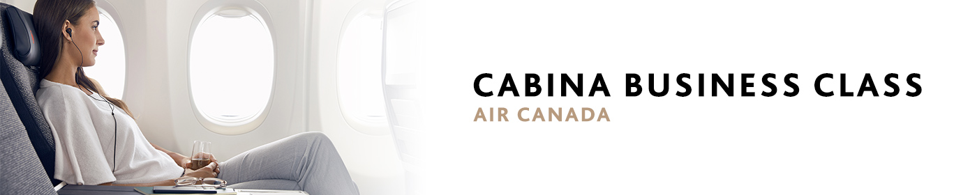 Cabina Business Class de Air Canada