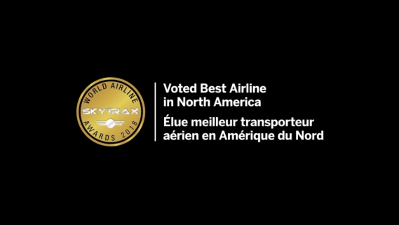 Dreamliner - Skytrax, Best Airline in North America