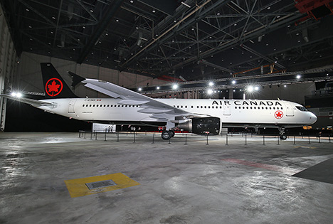 Picture of Unveiling Air Canada’s new livery event in Montreal (February 9, 2017)