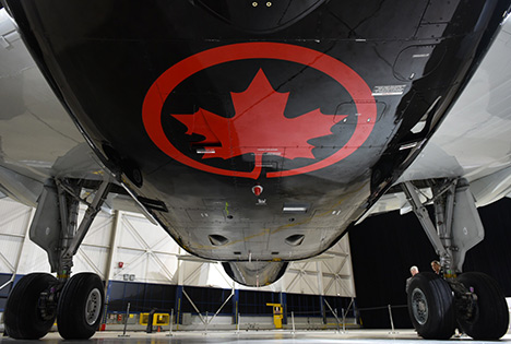 Picture of Unveiling Air Canada’s new livery event in Vancouver (February 9, 2017)