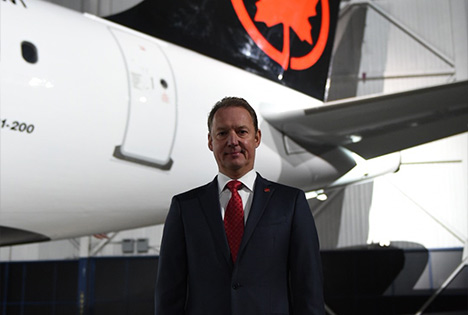 Picture of Unveiling Air Canada’s new livery event in Vancouver (February 9, 2017)
