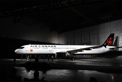 Picture of Unveiling Air Canada’s new livery event in Vancouver (February 9, 2017)