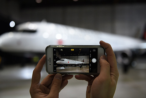 Picture of Unveiling Air Canada’s new livery event in Vancouver (February 9, 2017)