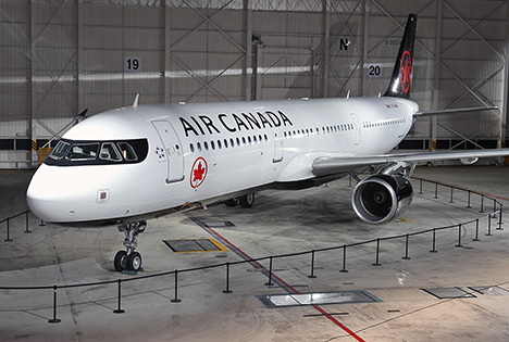Picture of Unveiling Air Canada’s new livery event in Montreal (February 9, 2017)