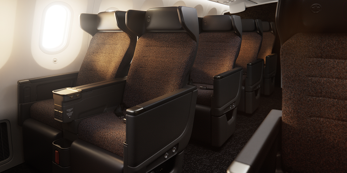 Premium Economy privacy