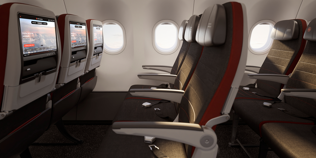 A321XLR Economy storage