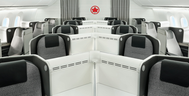 Eupgrades Chart Air Canada