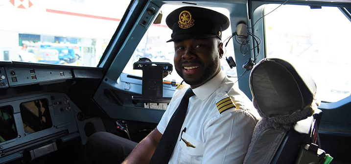 Meet Damar First Officer At Air Canada Rouge