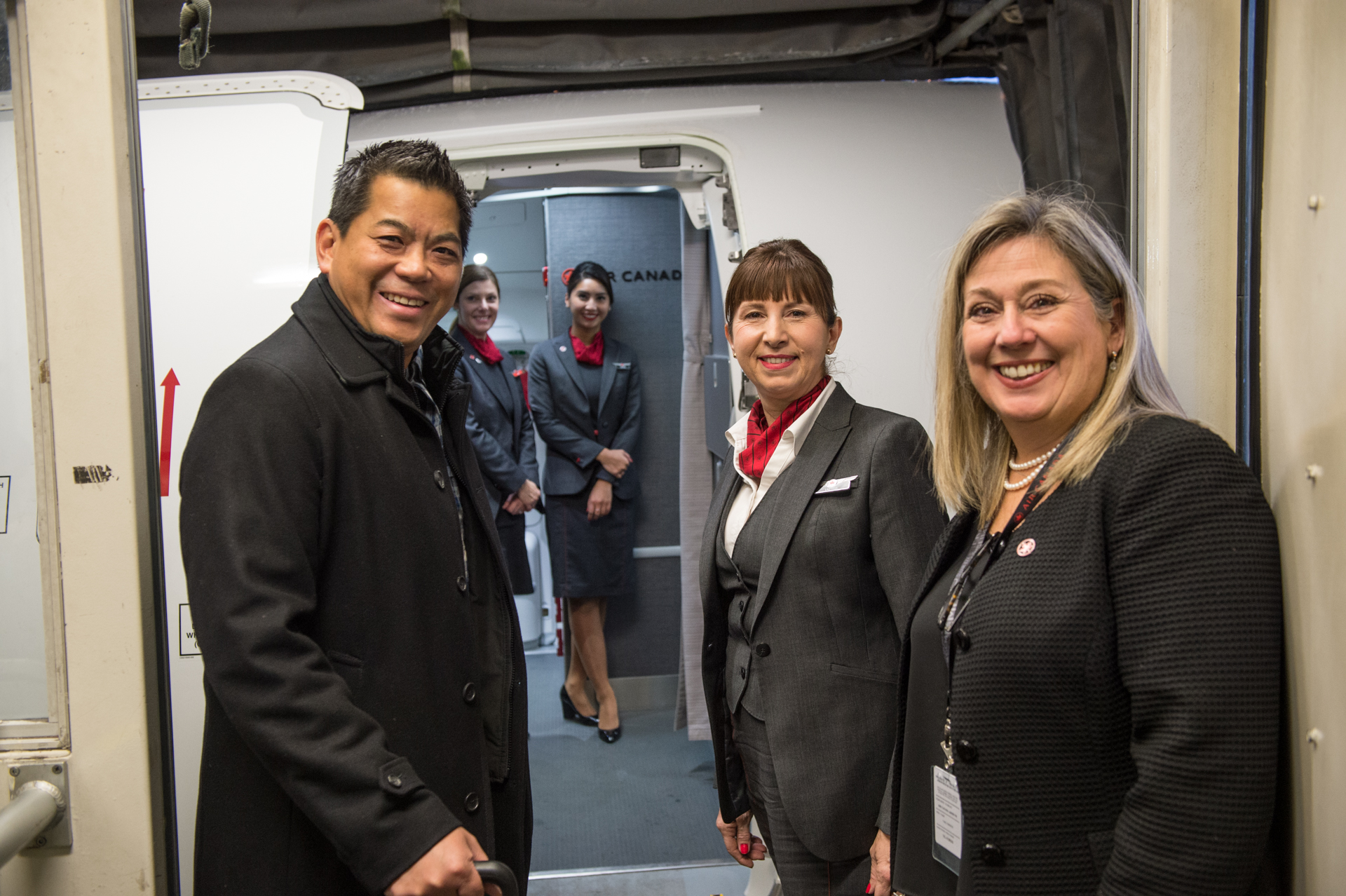 Air Canada’s First Revenue Airbus A220 Flight Celebrations Met with Excitement	