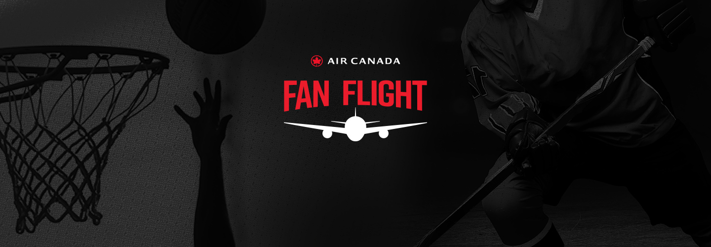 Air Canada Fan Flight rewards deserving sports fans across the country with unique experiences