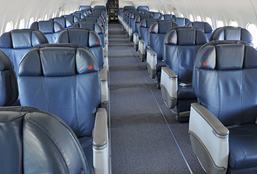 Air Canada Jetz Express seats