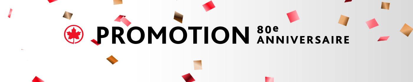 C’est notre promotion 80e anniversaire !