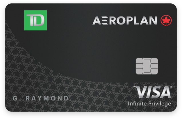 TD<sup>®</sup> Aeroplan<sup>®</sup> Visa Infinite Privilege* Card thumbnail