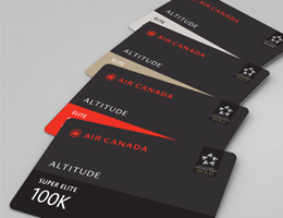 Air Canada Altitude Qualifying Miles Chart