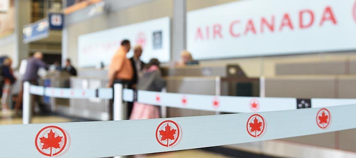 air canada stroller check in