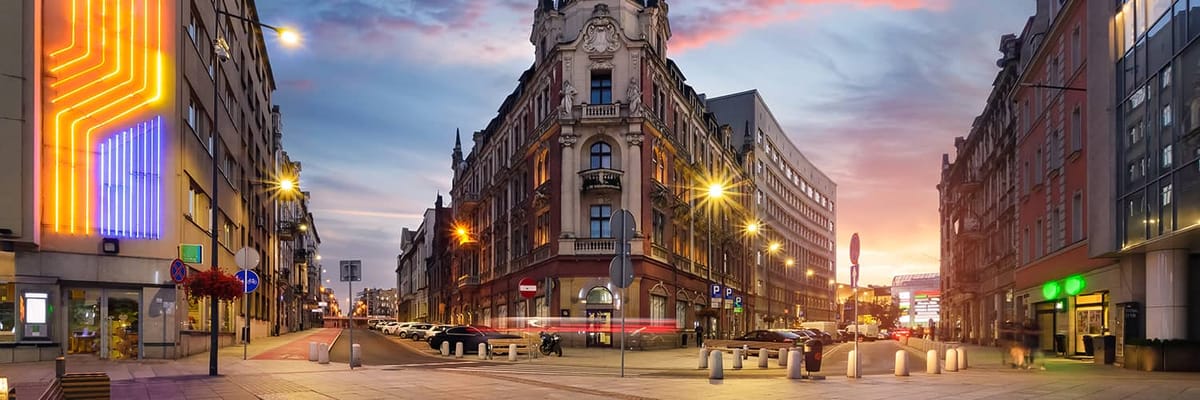 Réservez des vols avec Air Canada vers Katowice (KTW)